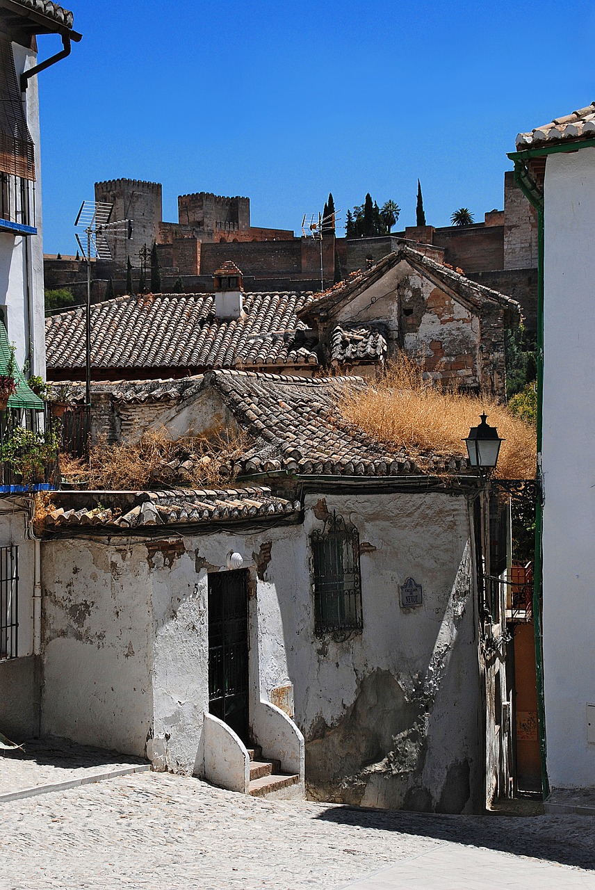 granada albaicin street free photo