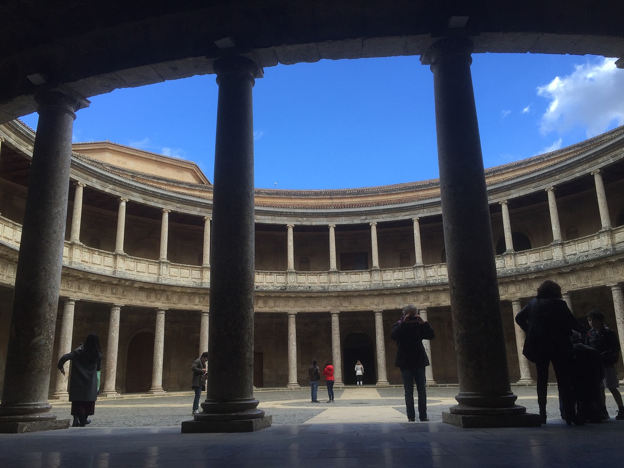 granada spain building free photo