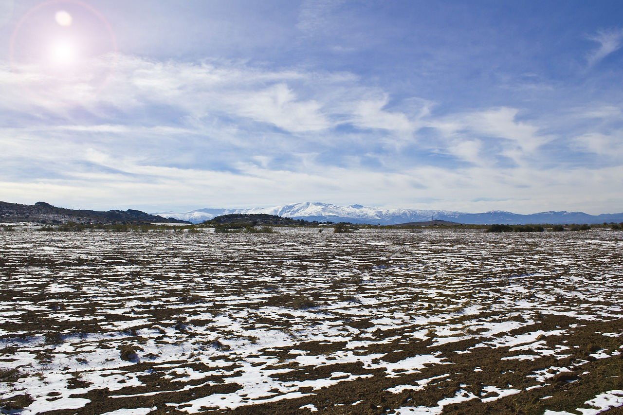 granada snow sky free photo