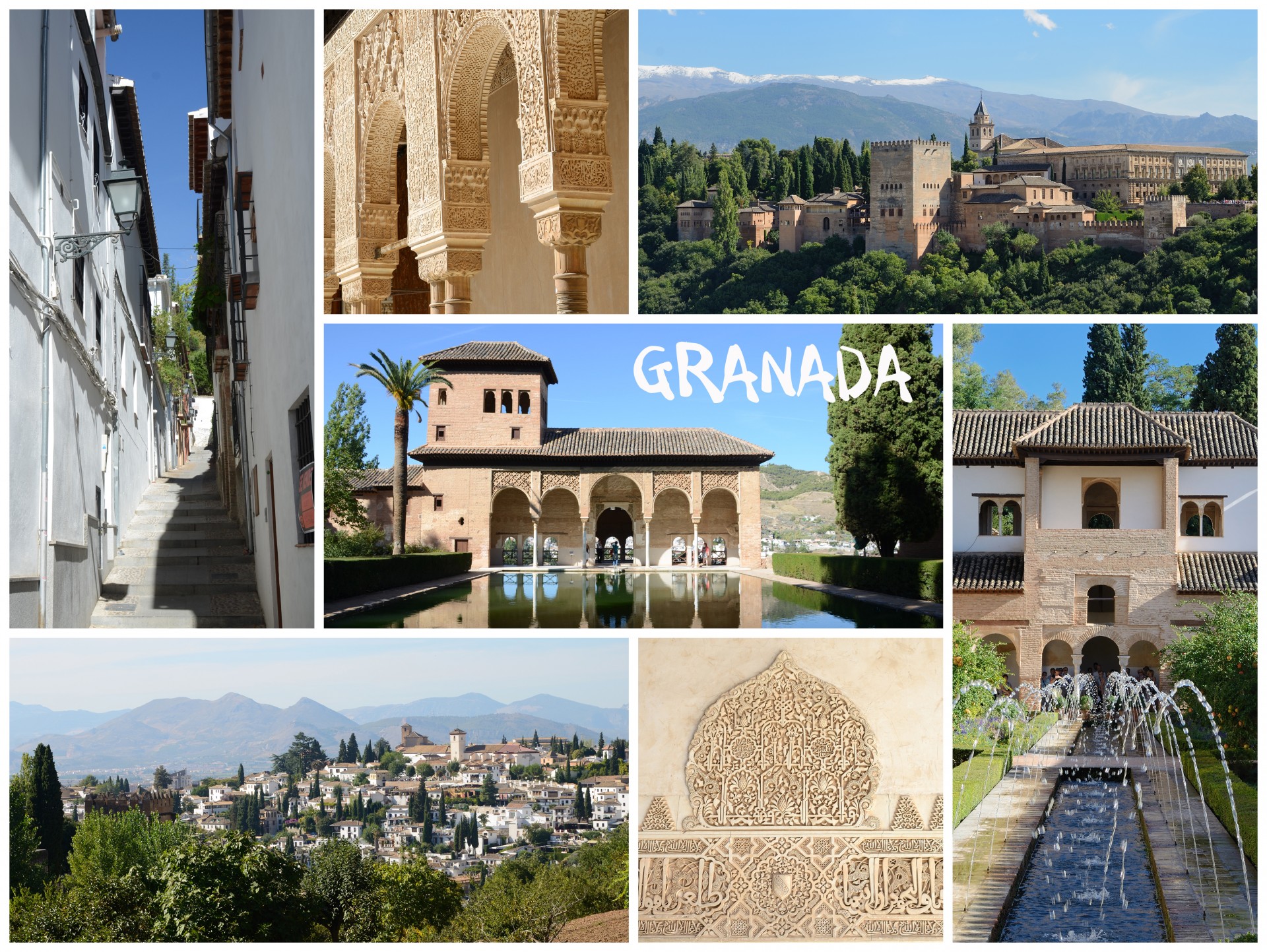 travel granada alhambra free photo