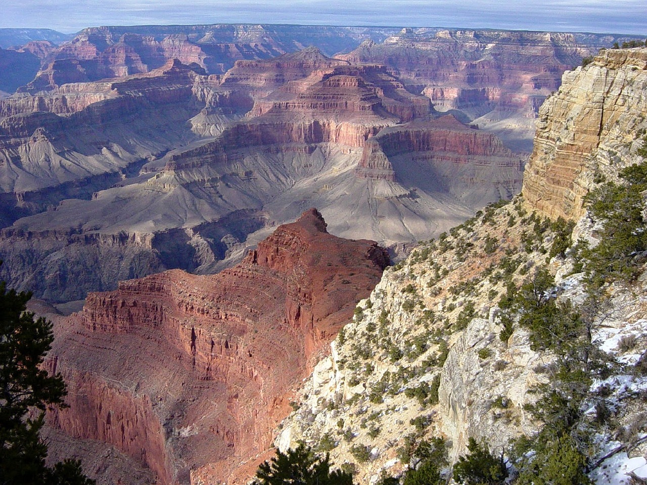 grand canyon mojave point scenic lookout free photo