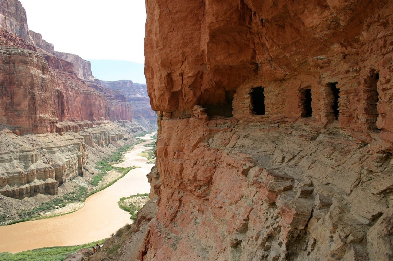 grand canyon colorado river landscape free photo