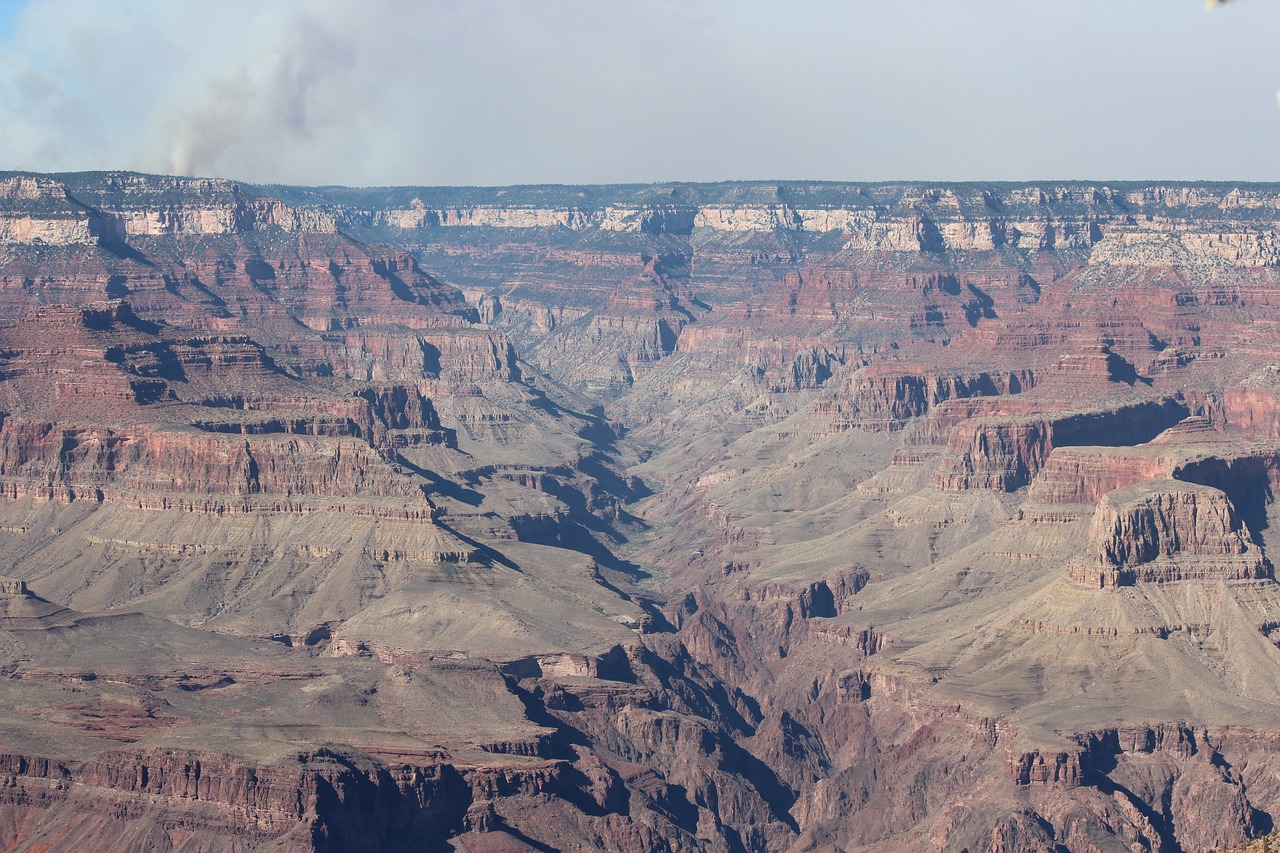 grand canyon mountains valley free photo