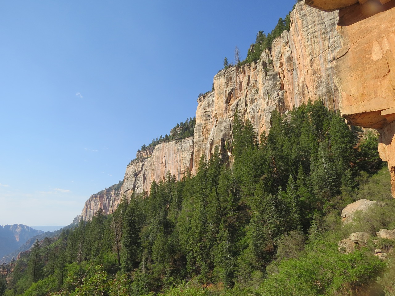 grand canyon north rim landscape free photo