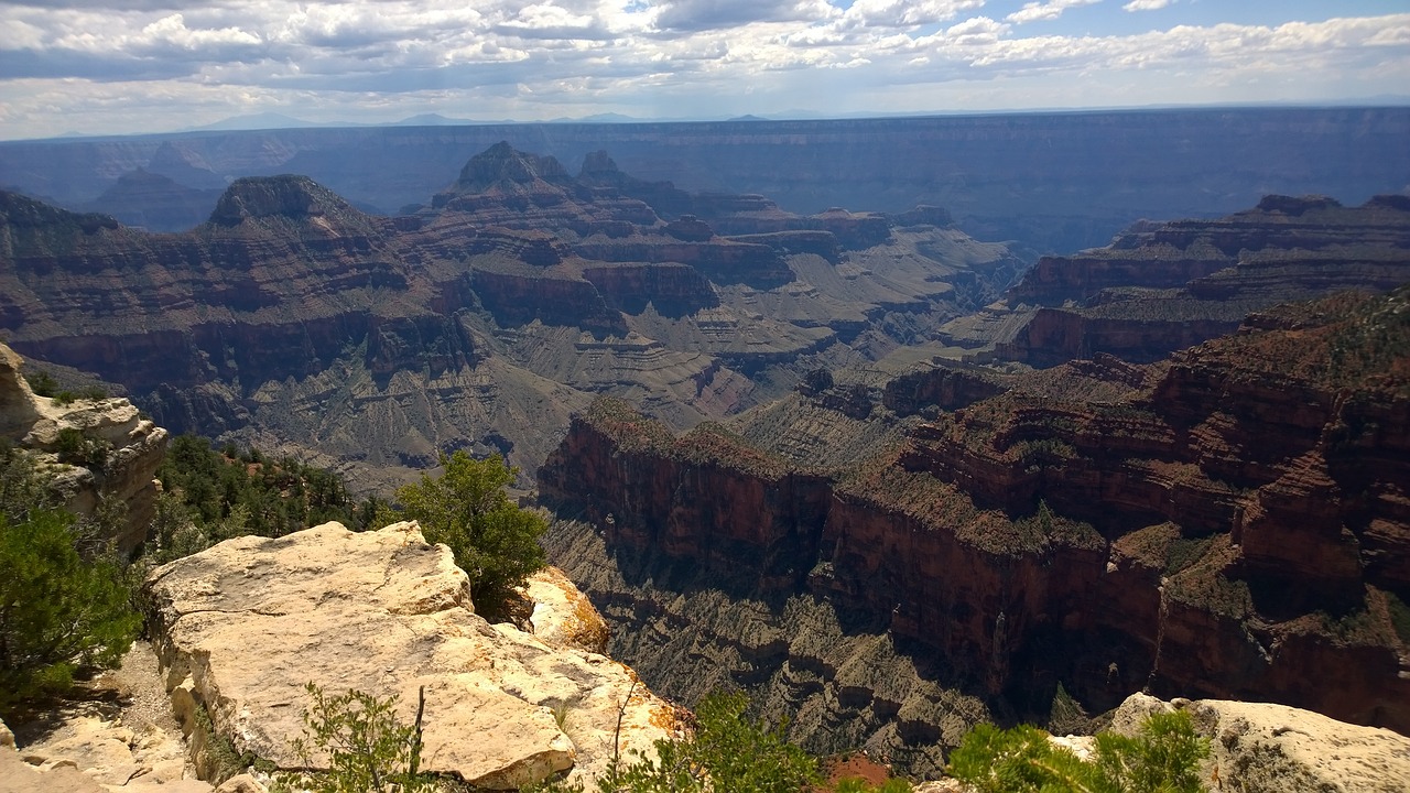 grand canyon north rim panoramic free photo