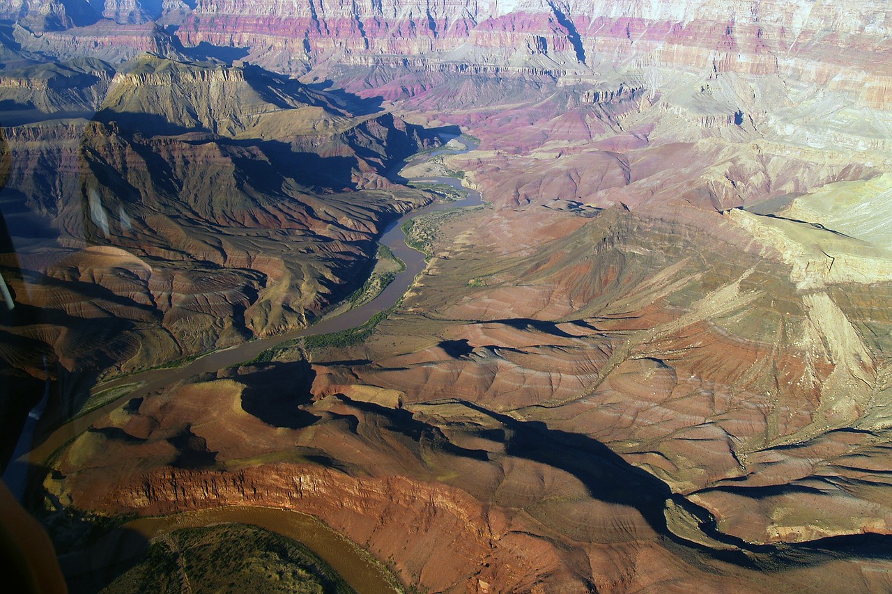 grand canyon aerial view landscape free photo