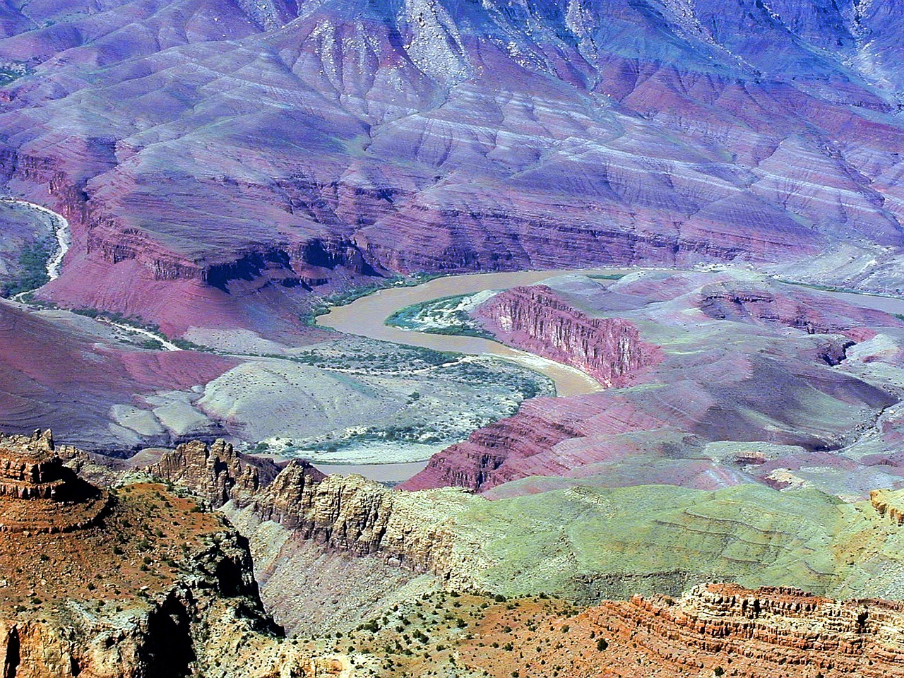 grand canyon river colorado river free photo