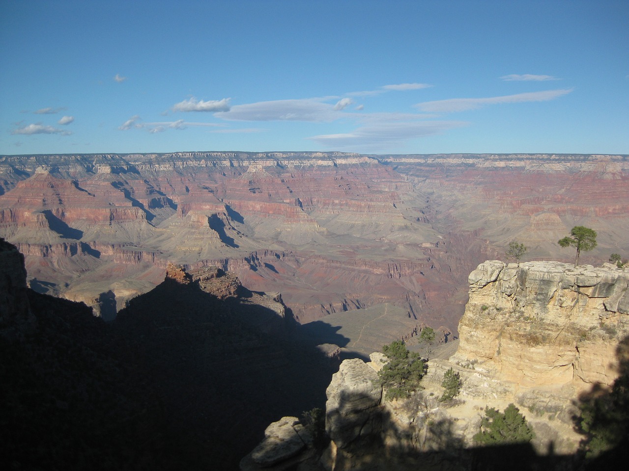 grand canyon south rim landscape free photo