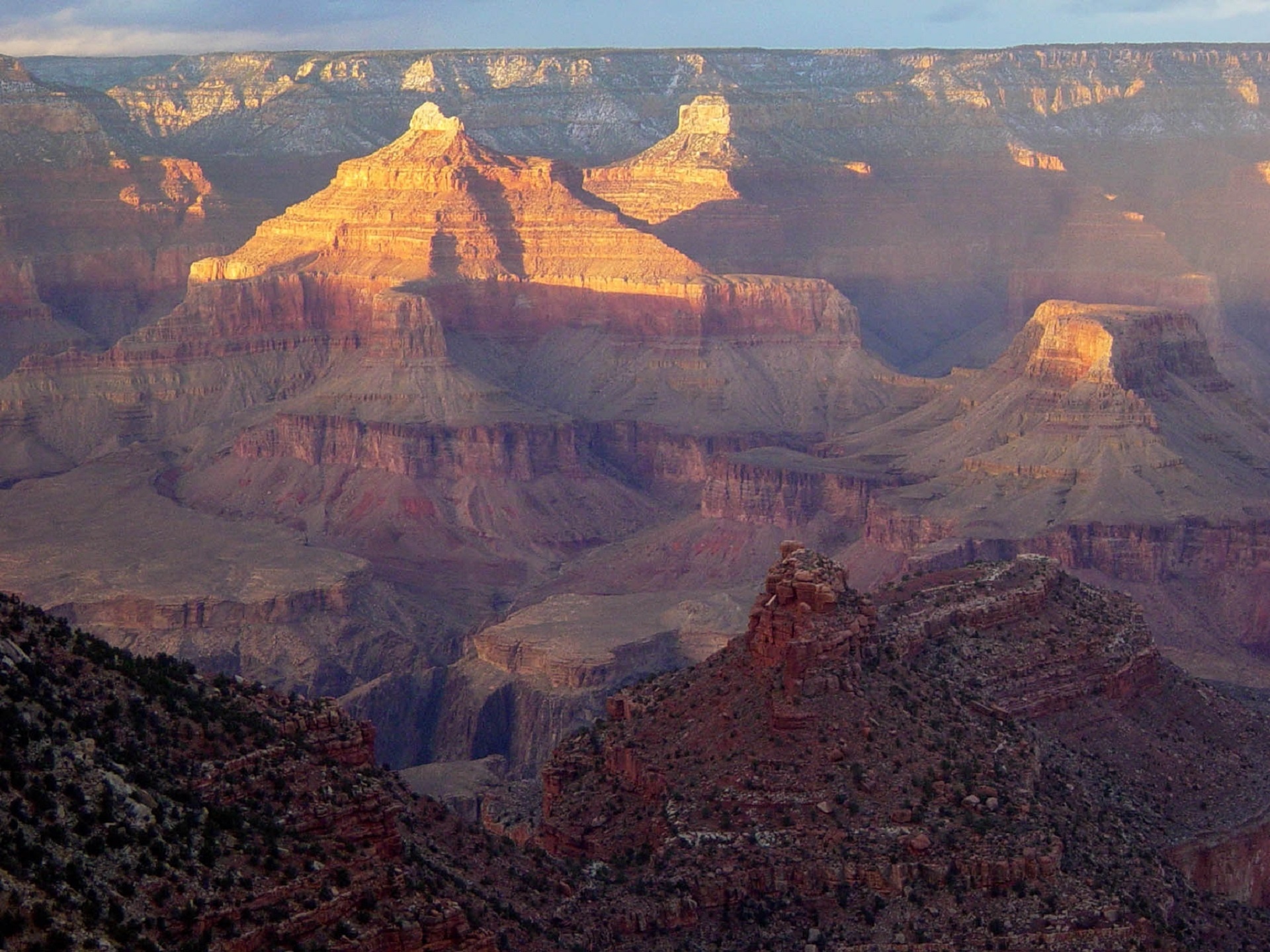 grand canyon sunset landscape free photo