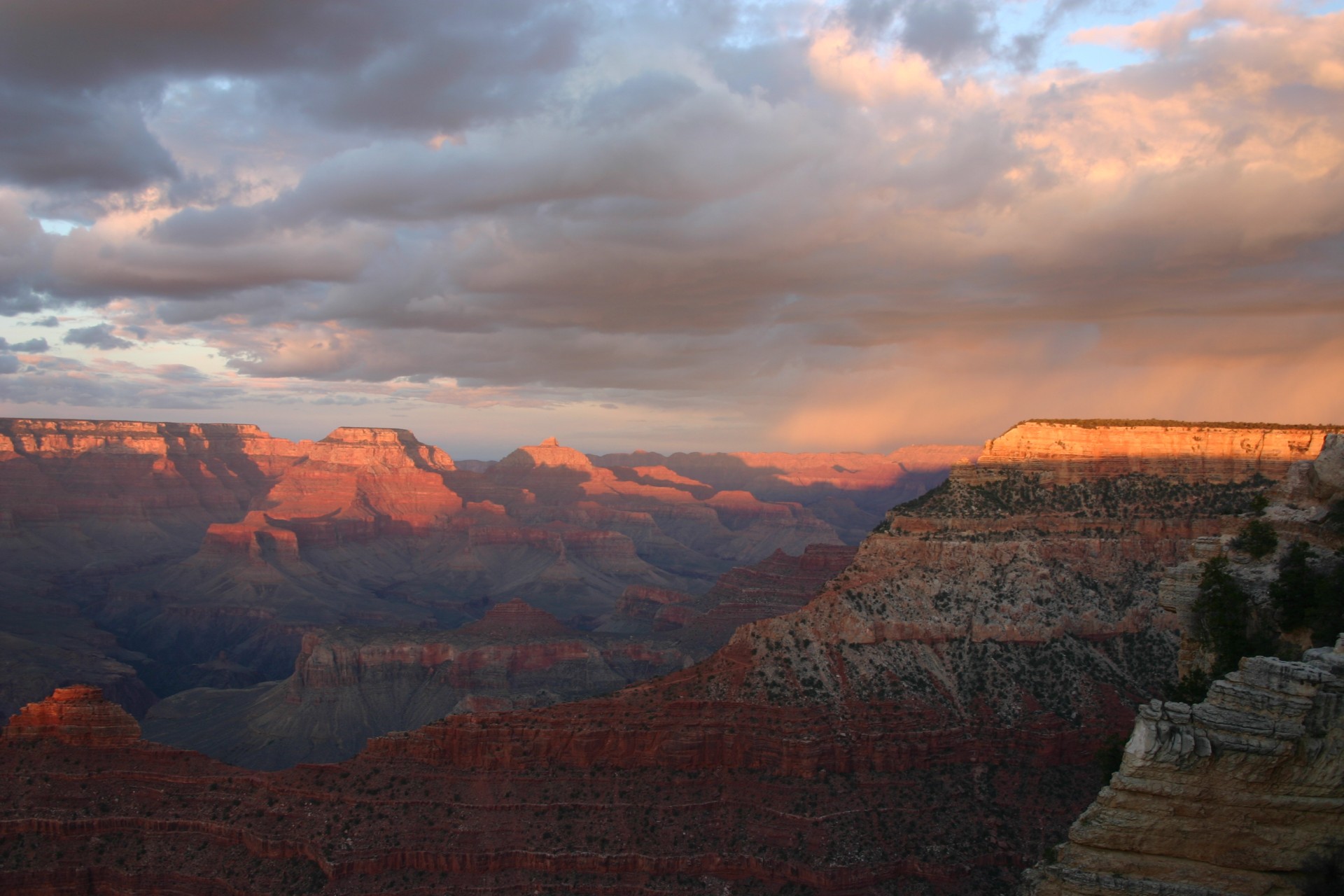 sunset grand canyon canyon free photo