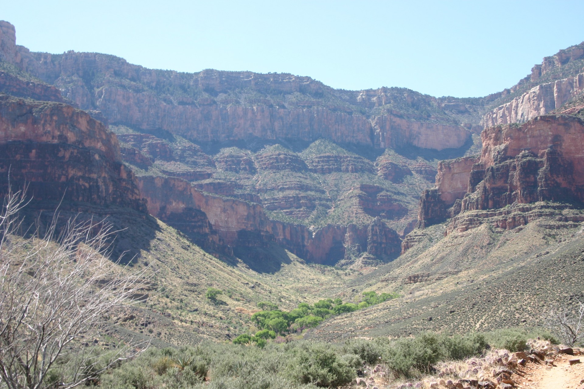 grand canyon canyon indian gardens free photo