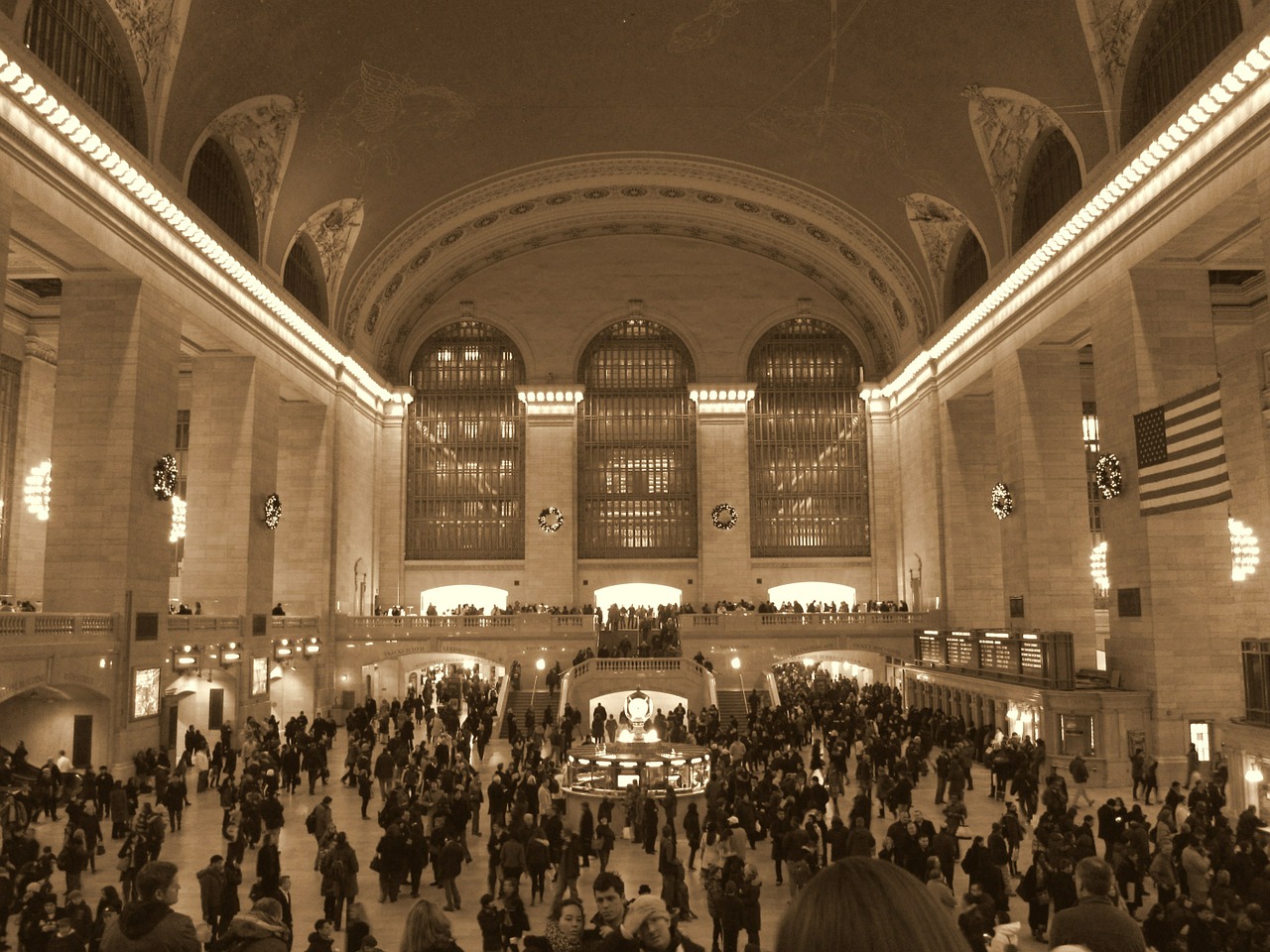 grand central terminal train station nyc free photo