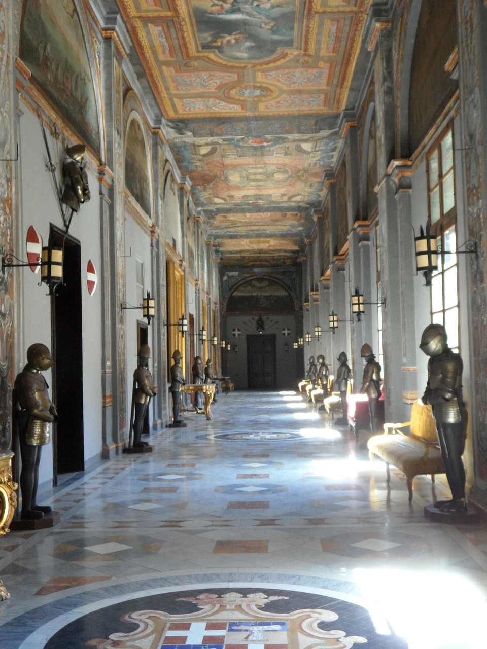 grand master's palace interior space free photo