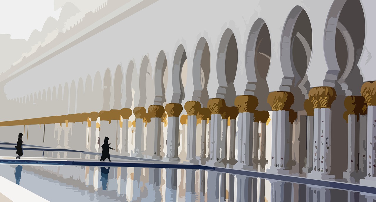 grand mosque muslim culture free photo