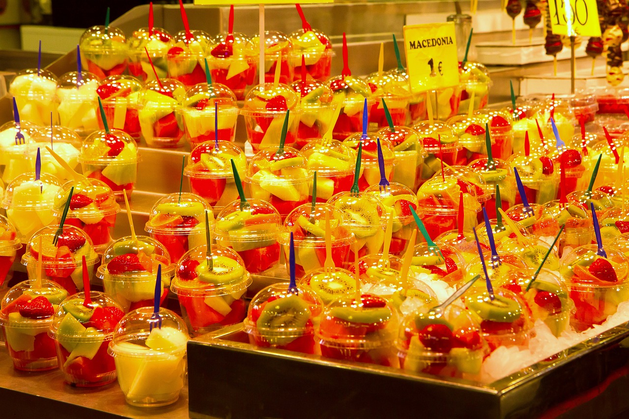 granitas market barcelona free photo