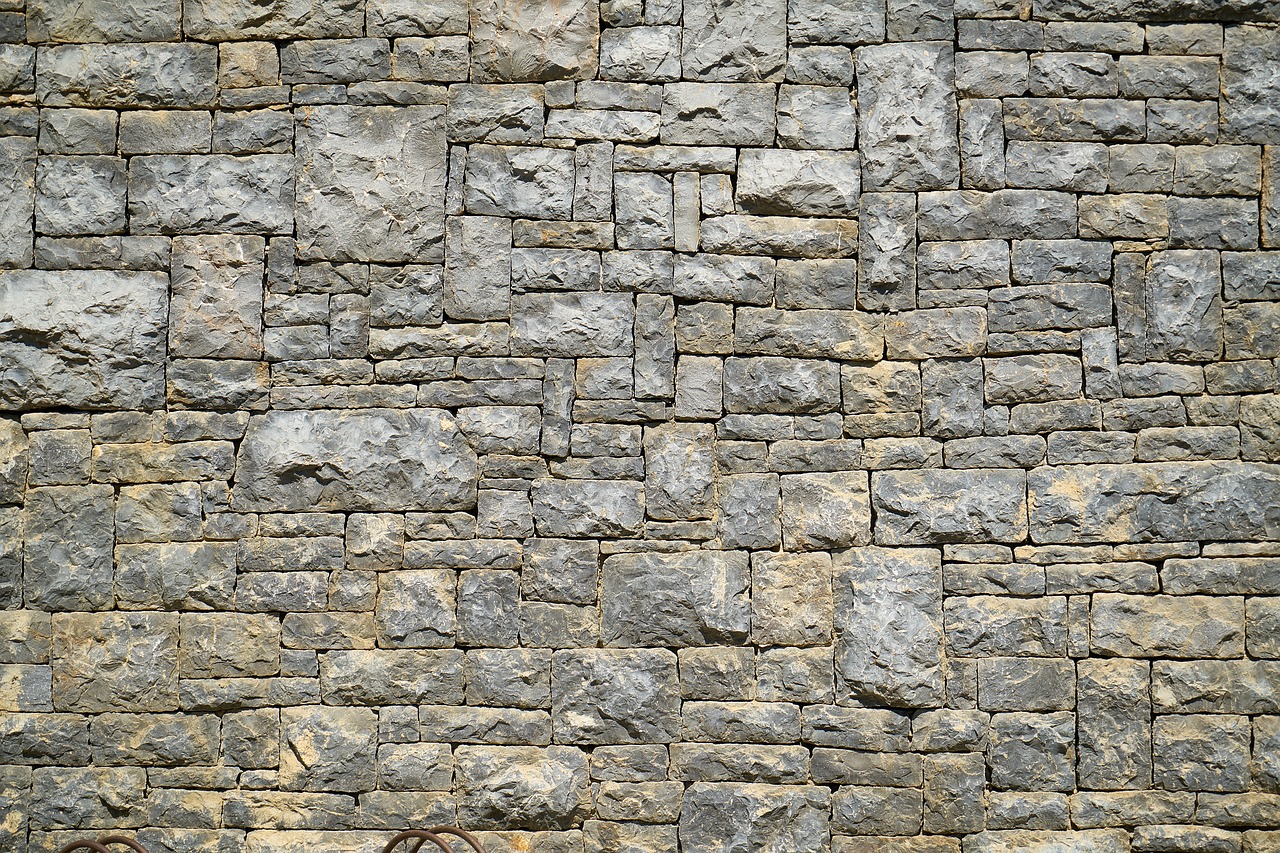 granite brick wall free photo