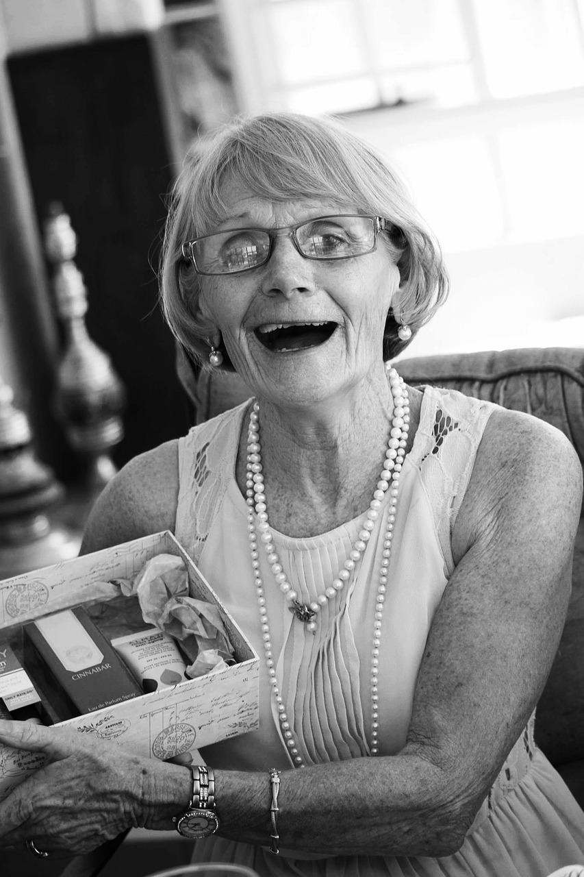 granny grandparent laughter free photo
