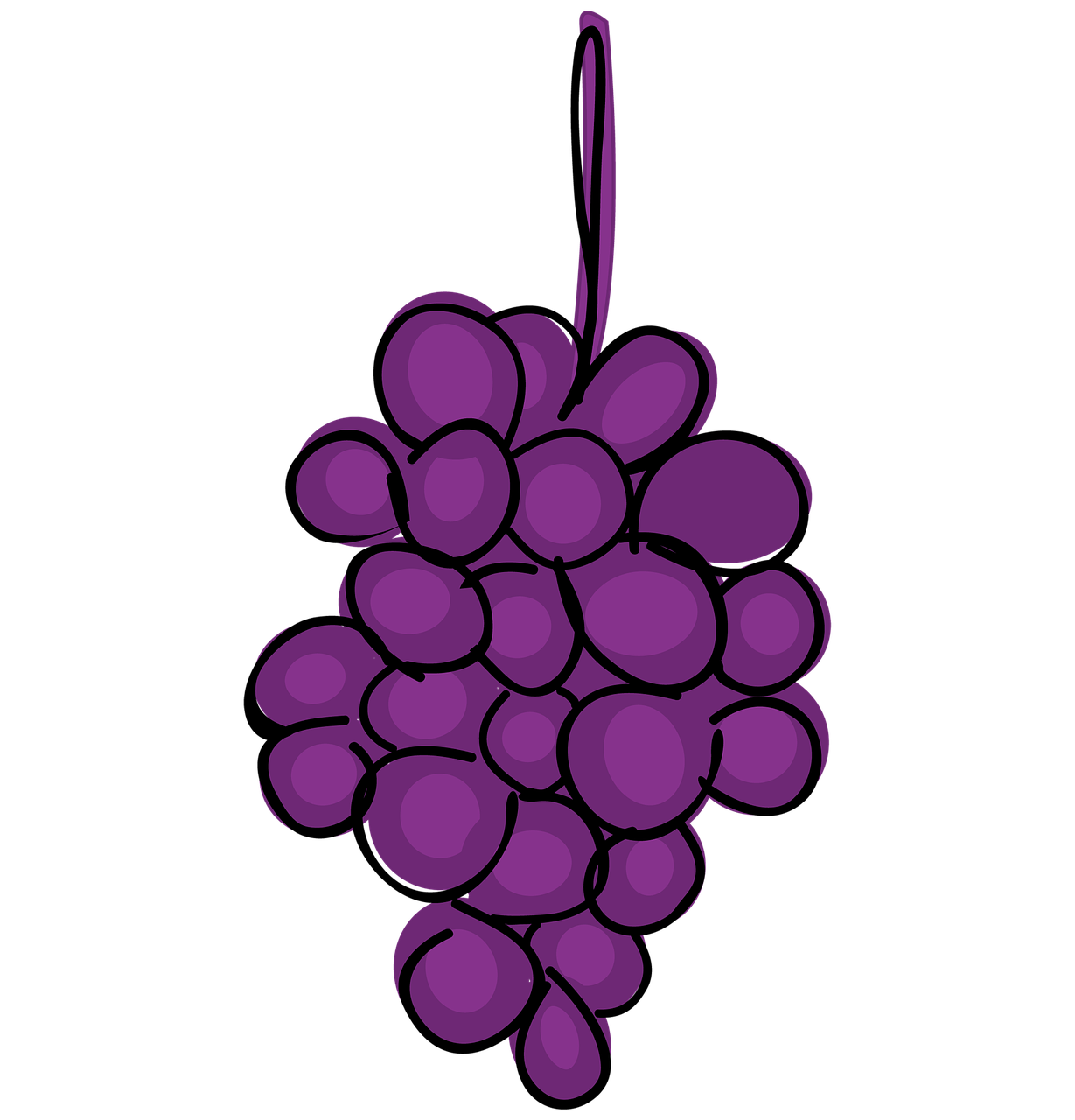 grape fruit cartoon free photo
