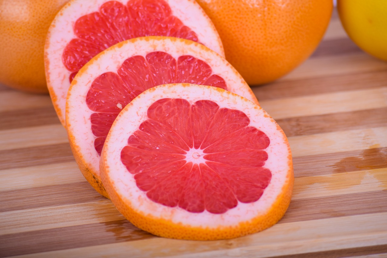 grapefruit  grapefruit red  citrus free photo