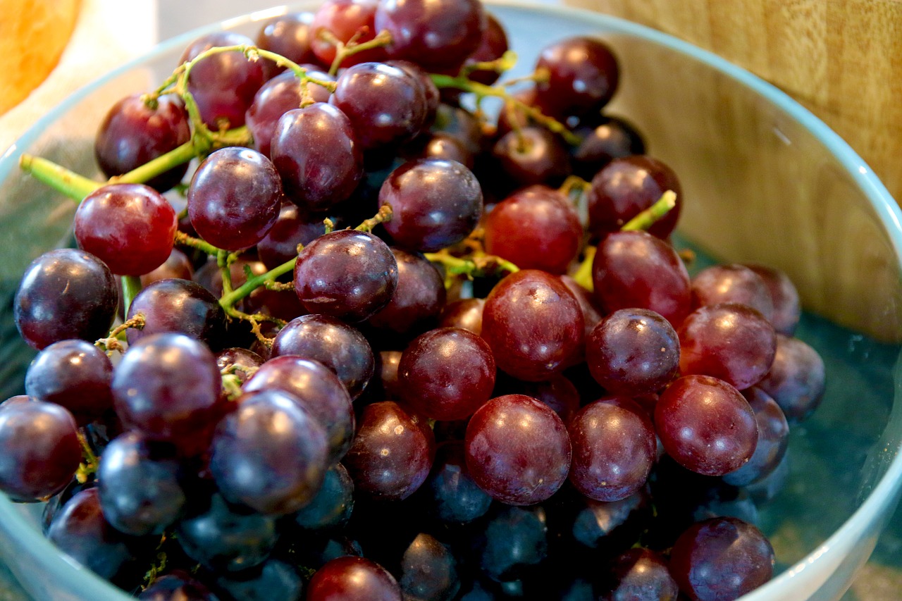 grapes fruit eat free photo