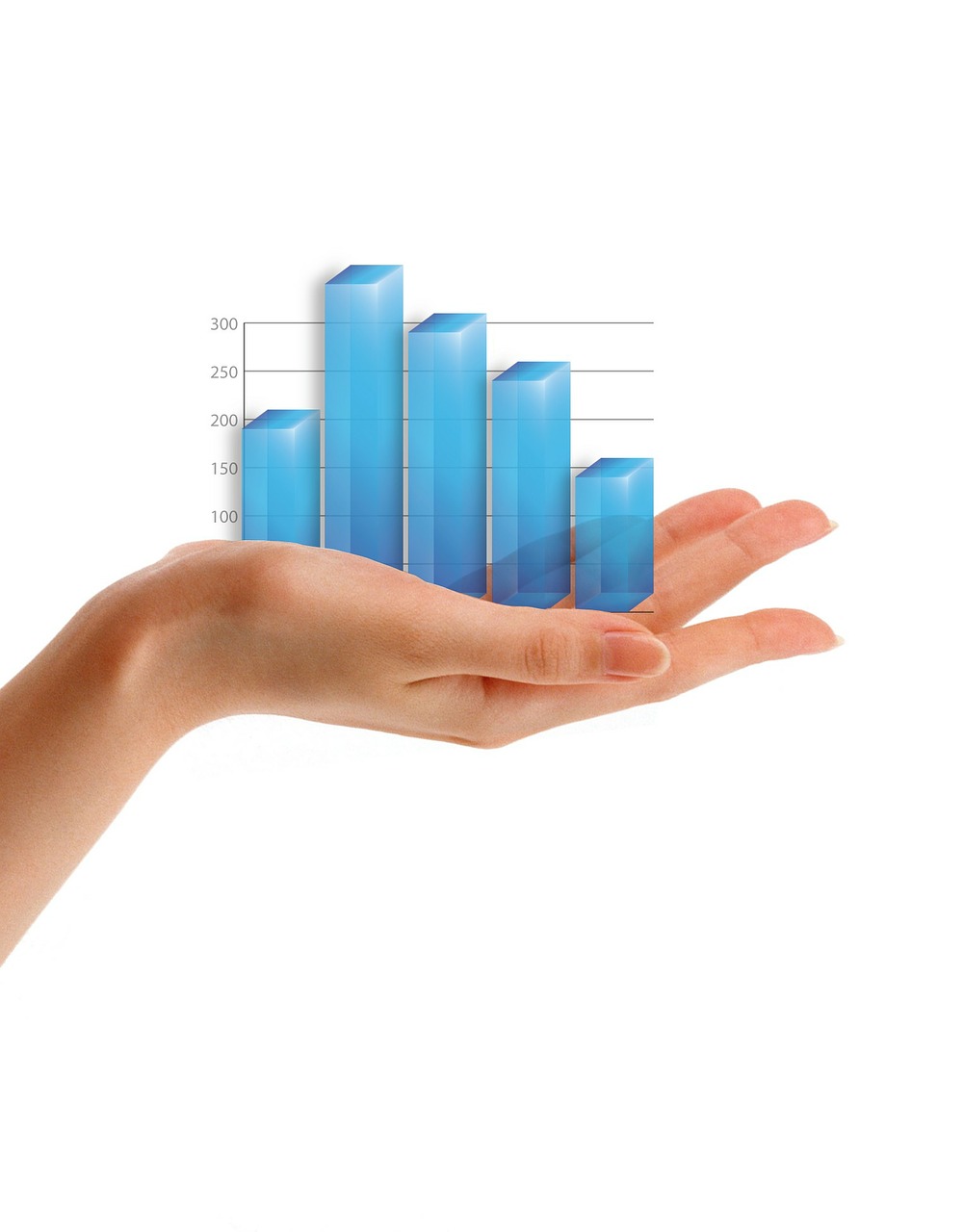 graph hand chart free photo