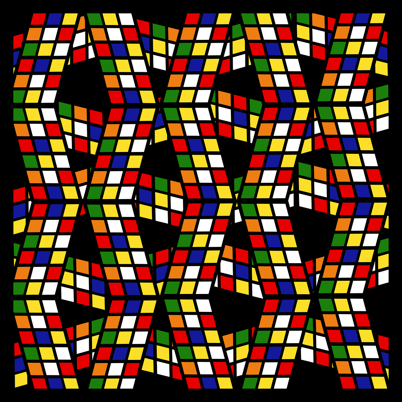 graphic  pattern  rubiks cube free photo