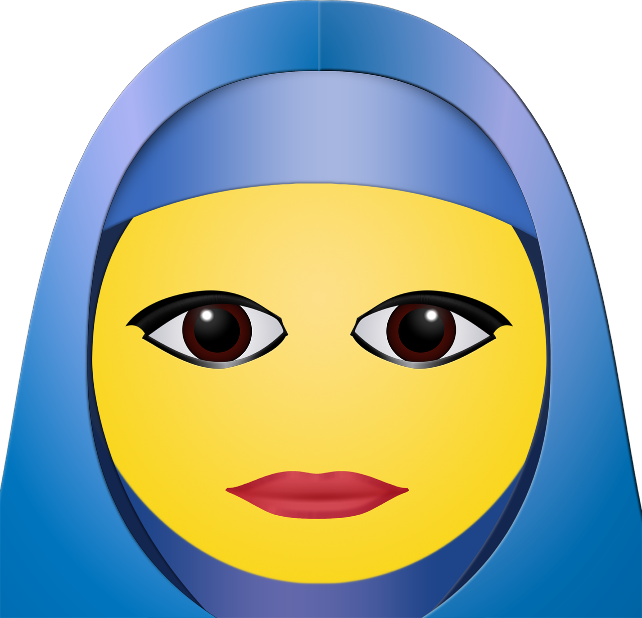 graphic  hijab  woman free photo