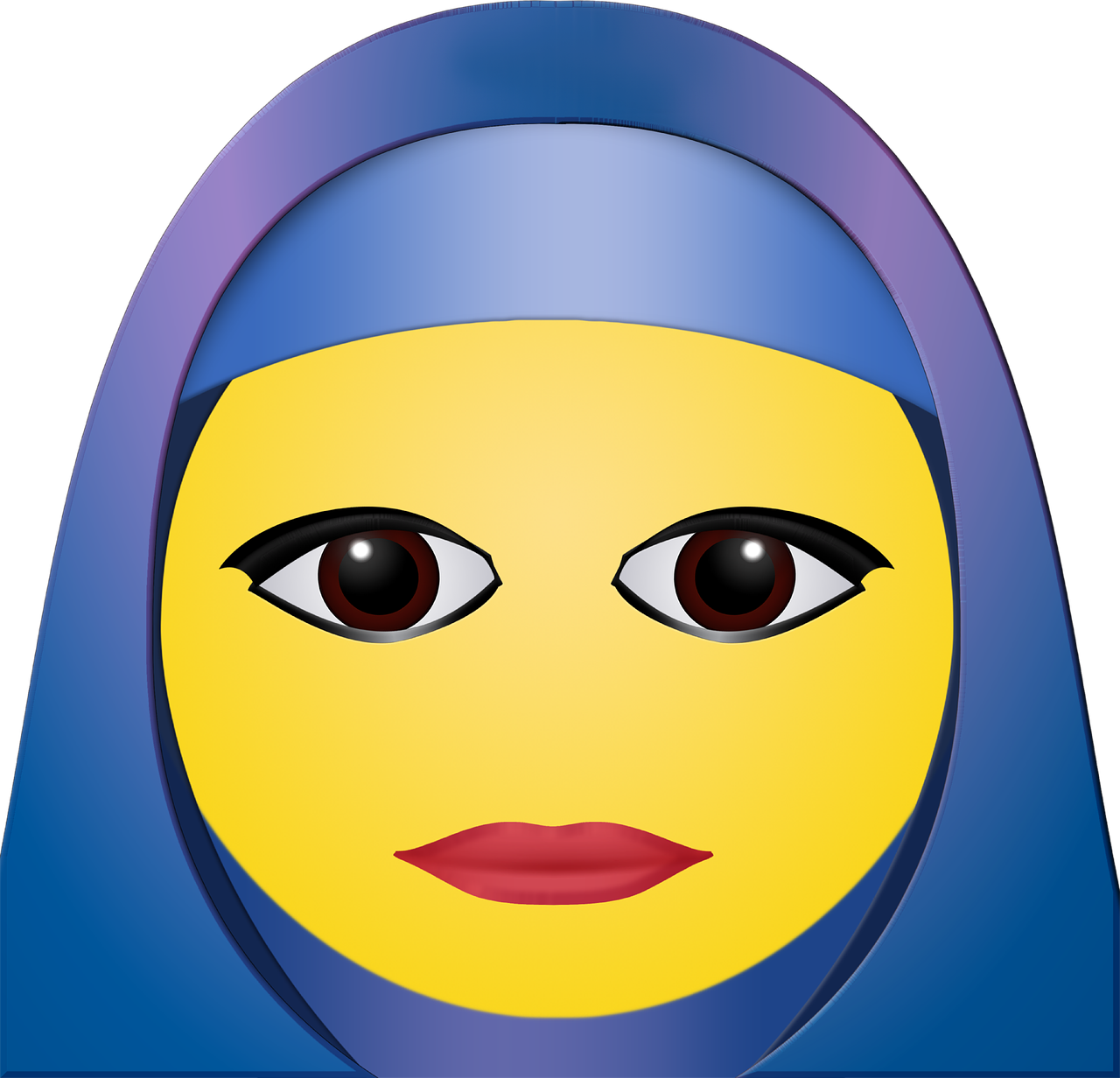 graphic  hijab  woman free photo