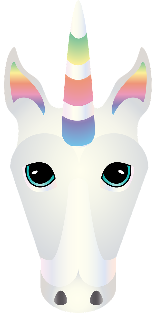 graphic  unicorn  emoji free photo