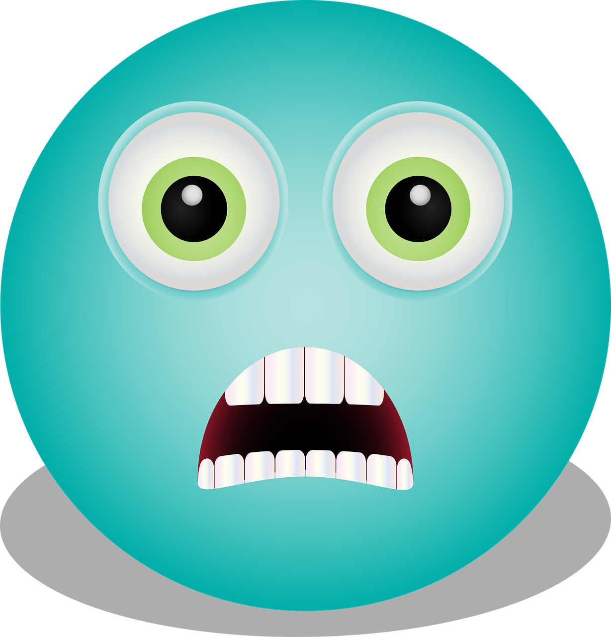 Scared Emoji PNG Transparent Images Free Download, Vector Files