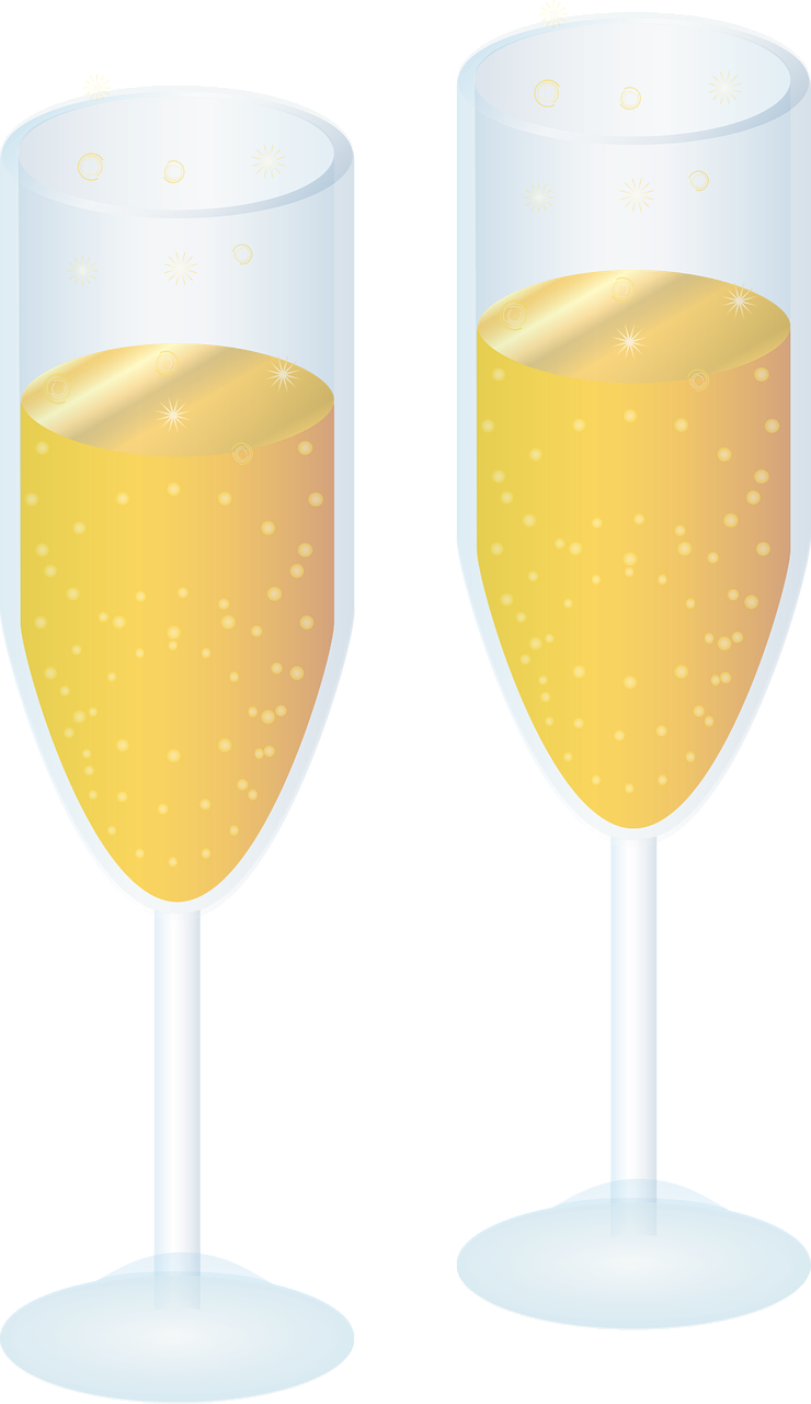 graphic  mimosa  champagne free photo