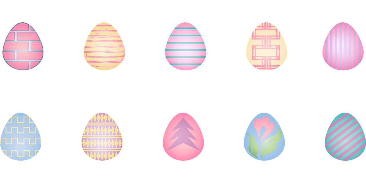 graphic  easter eggs  eggs free photo