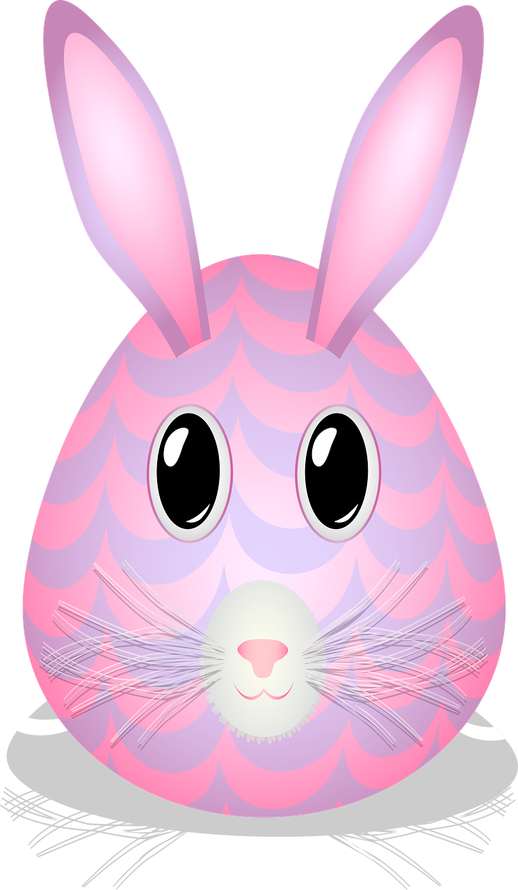 graphic  easter egg  bunny free photo