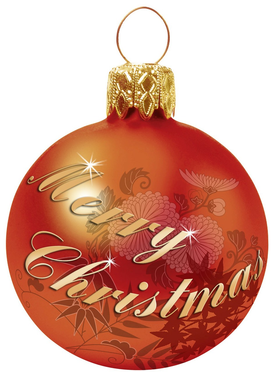 graphic christmas ornament design free photo