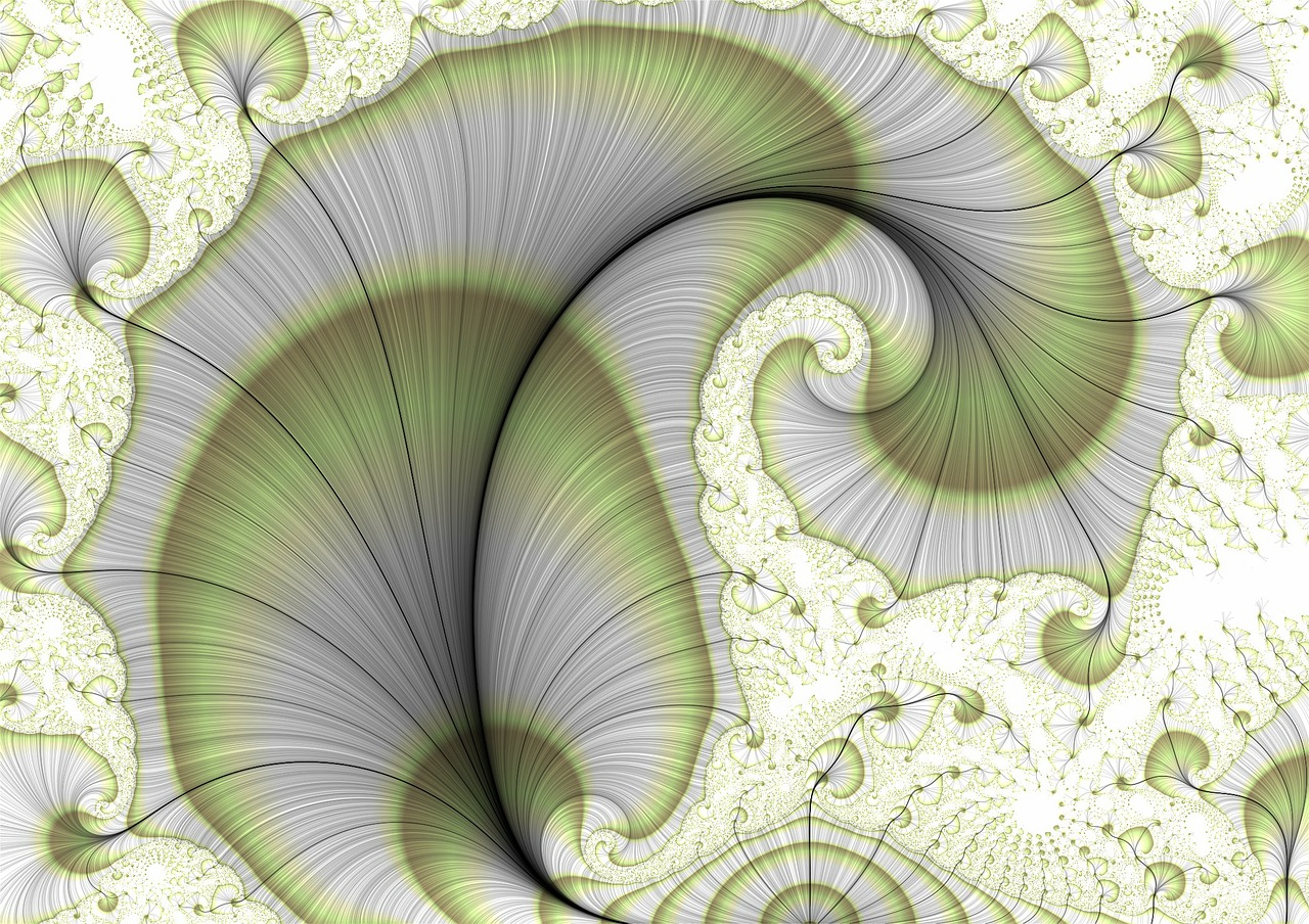 graphic fractal eddy free photo