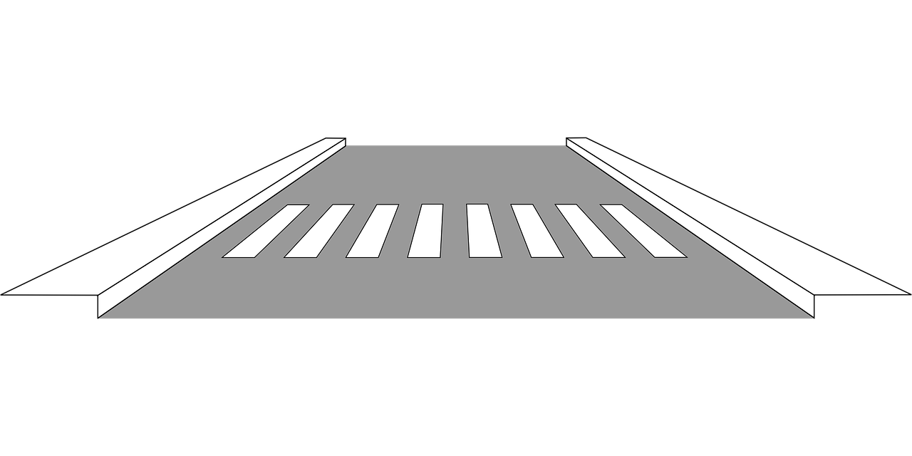 graphic road pedestrian crossing free photo
