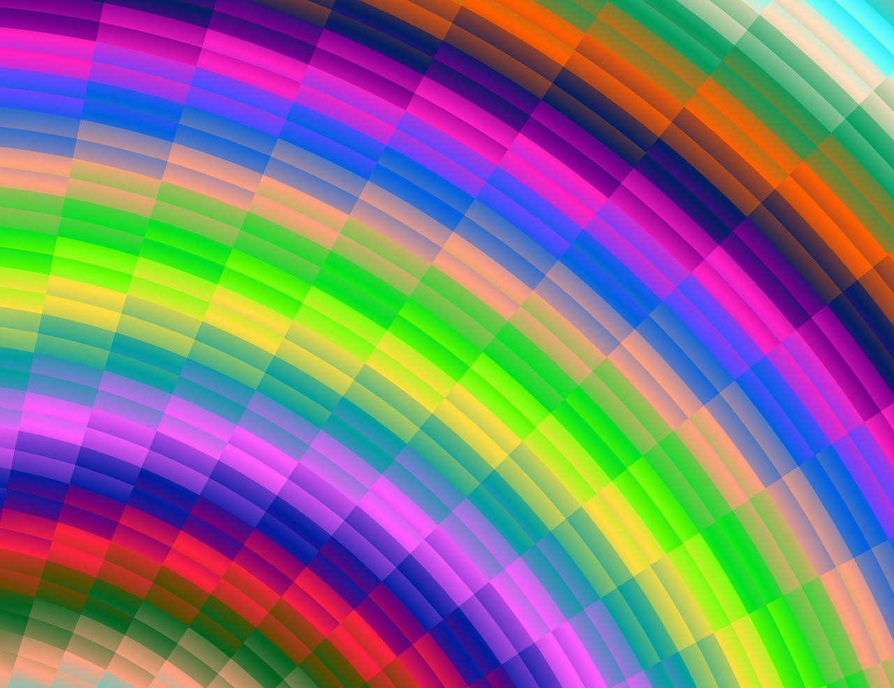 graphic rainbow colorful art design free photo