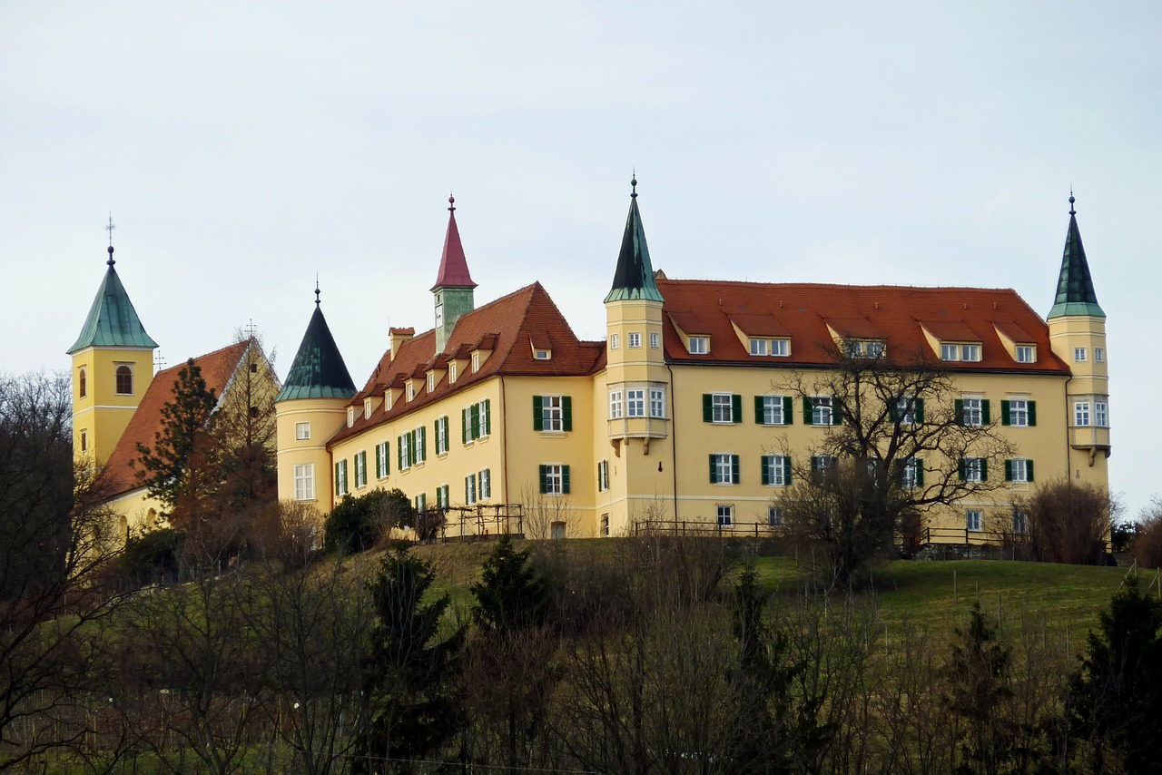 grass austria castle free photo