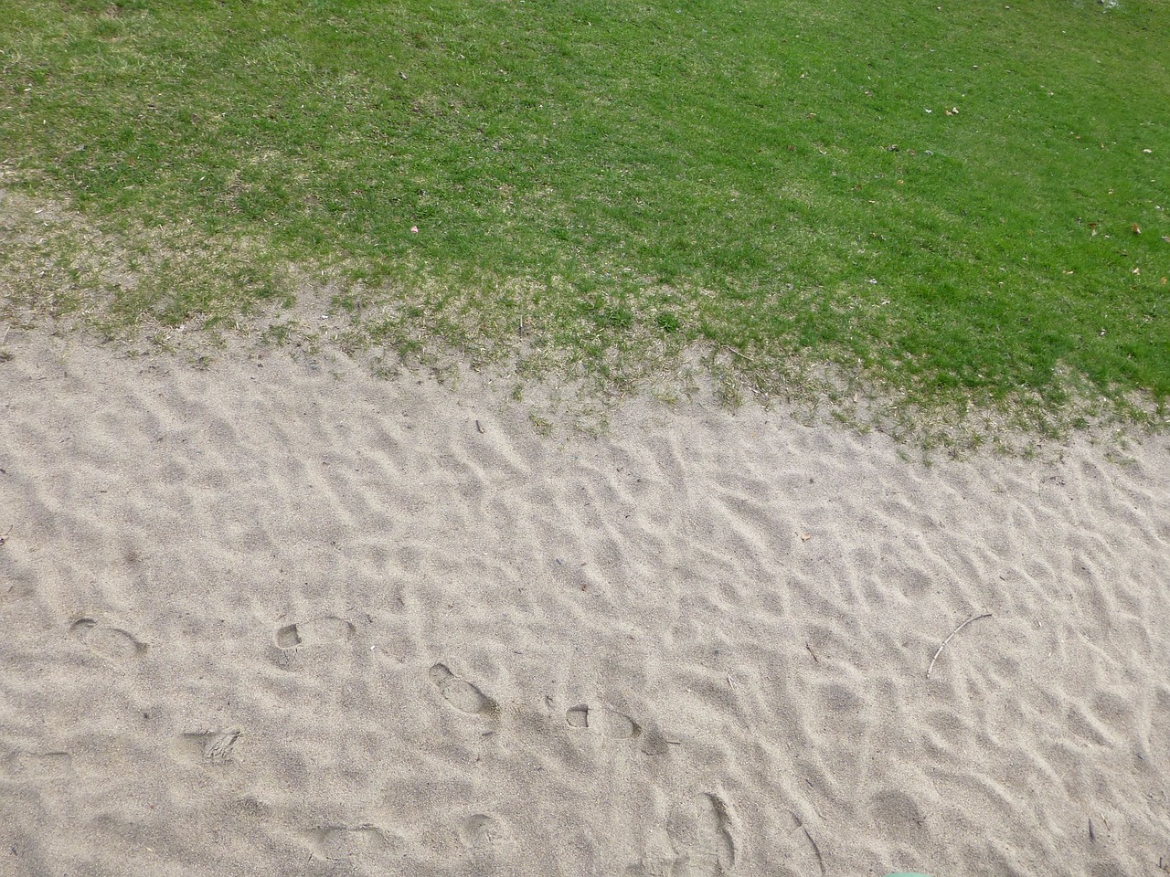 grass sand contrast free photo