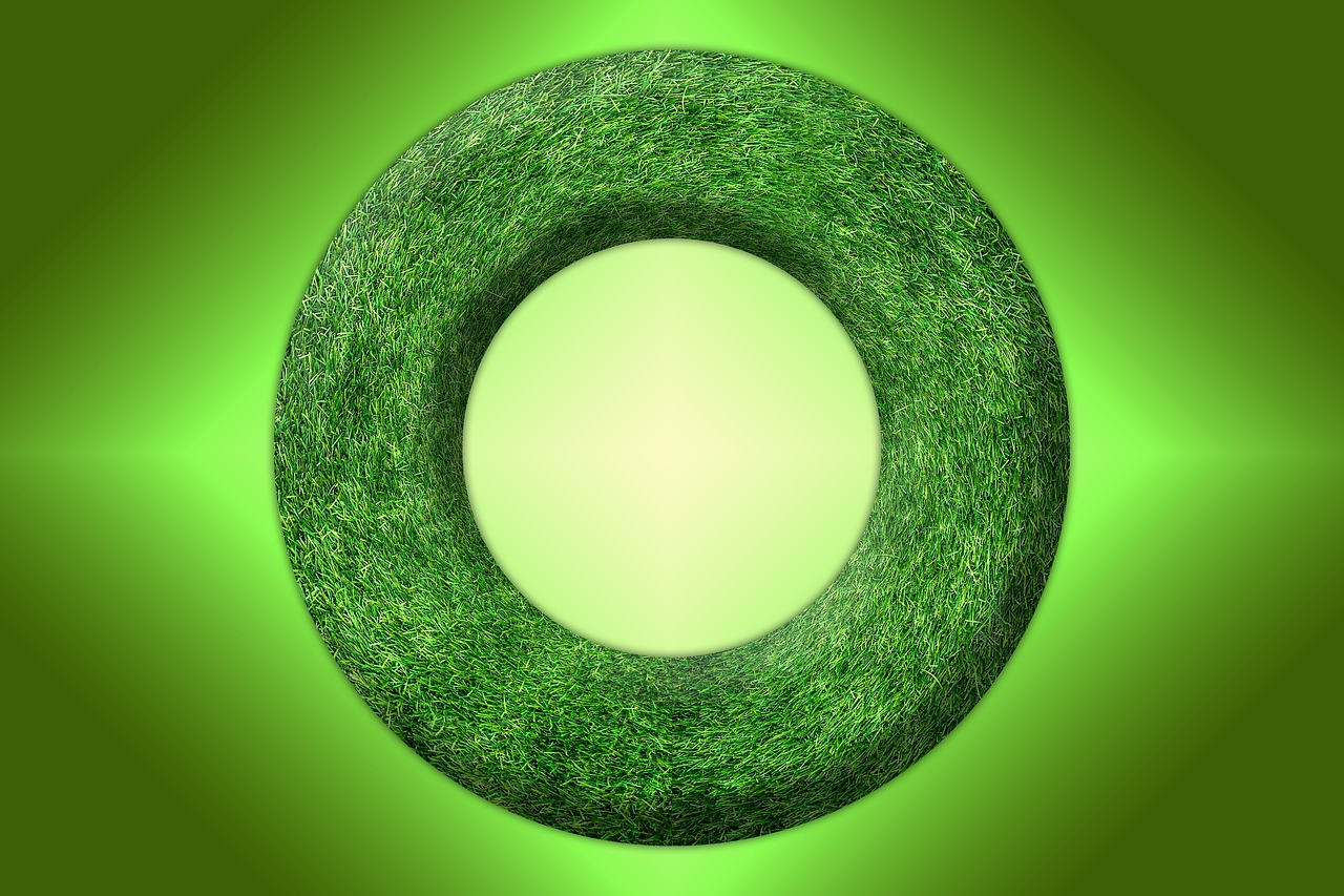 grass  ring  background free photo