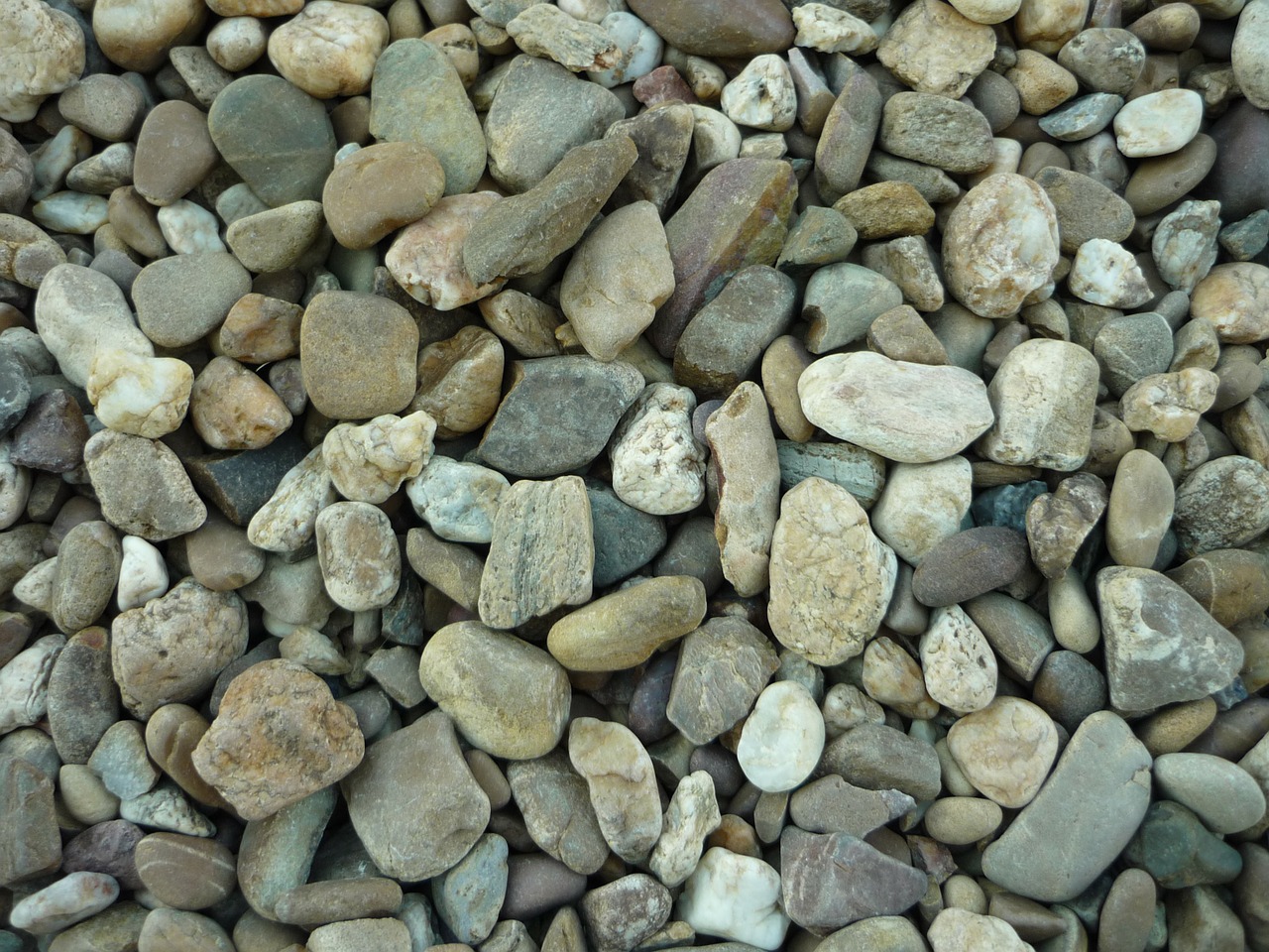 gravel stones boulders free photo