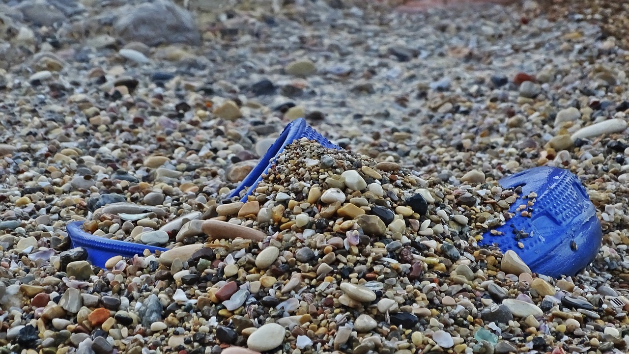 gravel slippers beach free photo