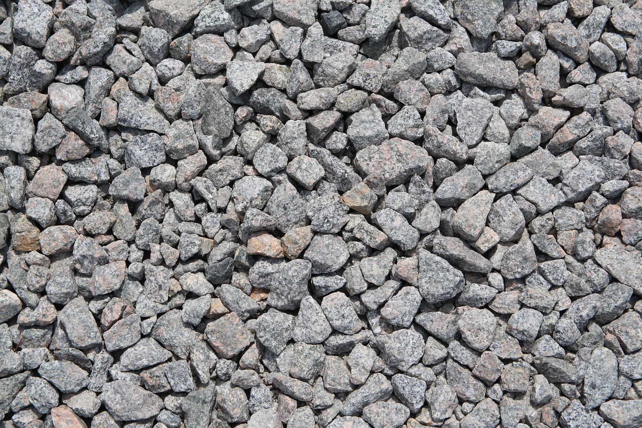 gravel stone land free photo