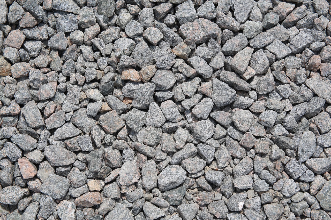 gravel stone land free photo