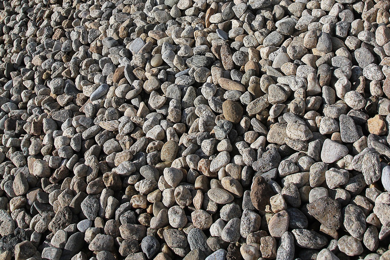 gravel stone pebbles free photo