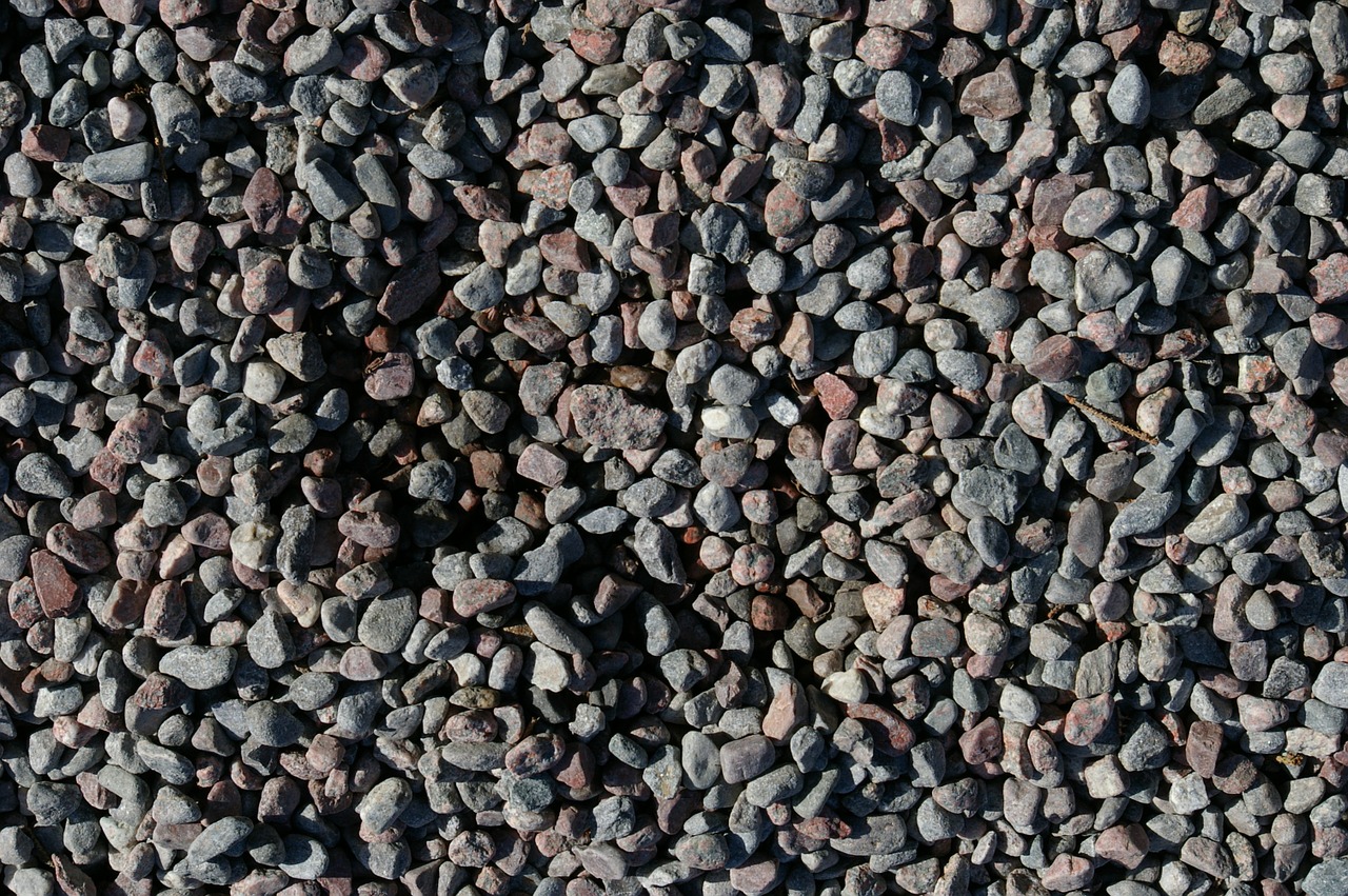 gravel path stone summer free photo