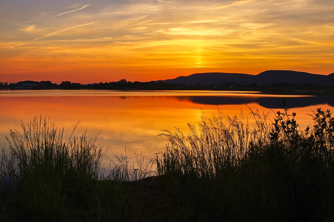 gravel pond pond water free photo