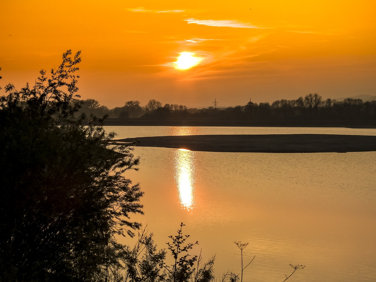 gravel pond pond water free photo