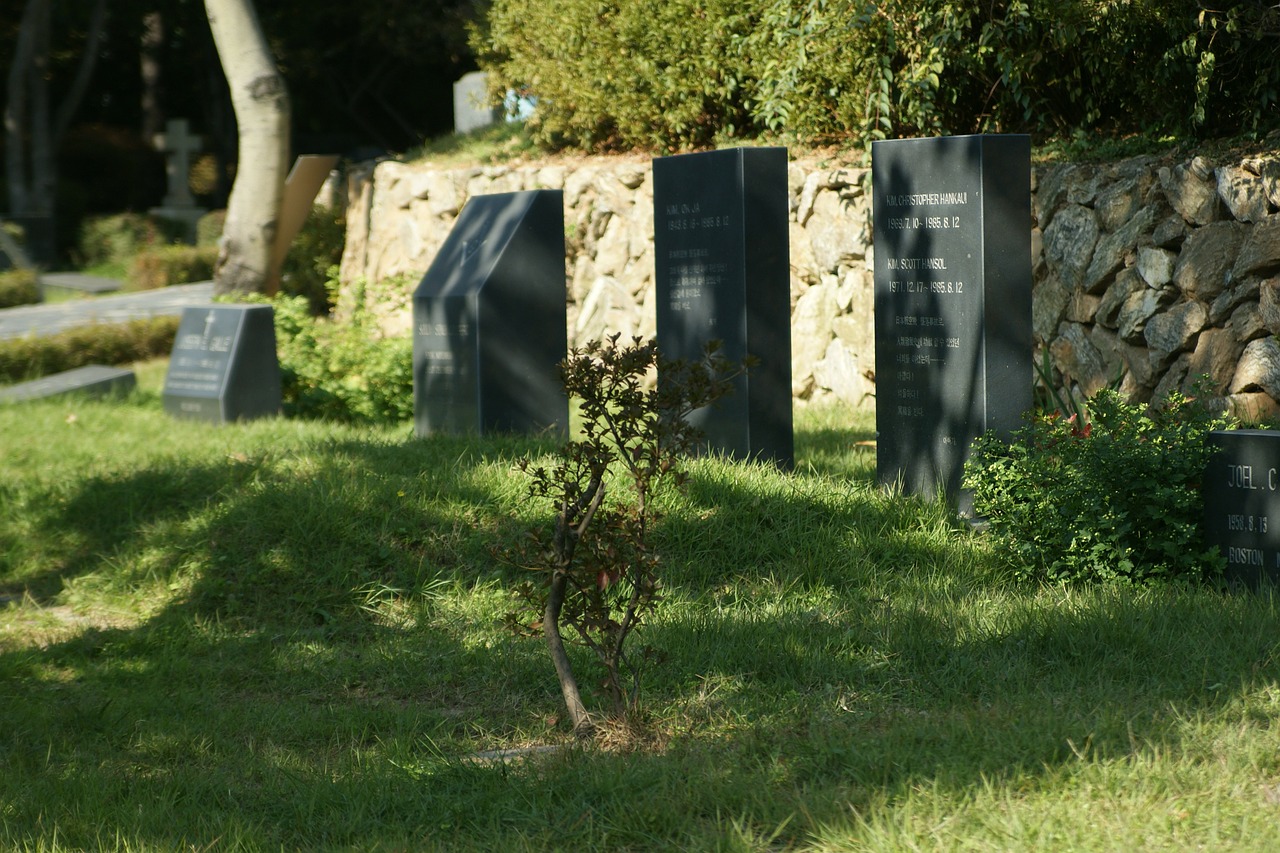 gravestones tombstones headstones free photo