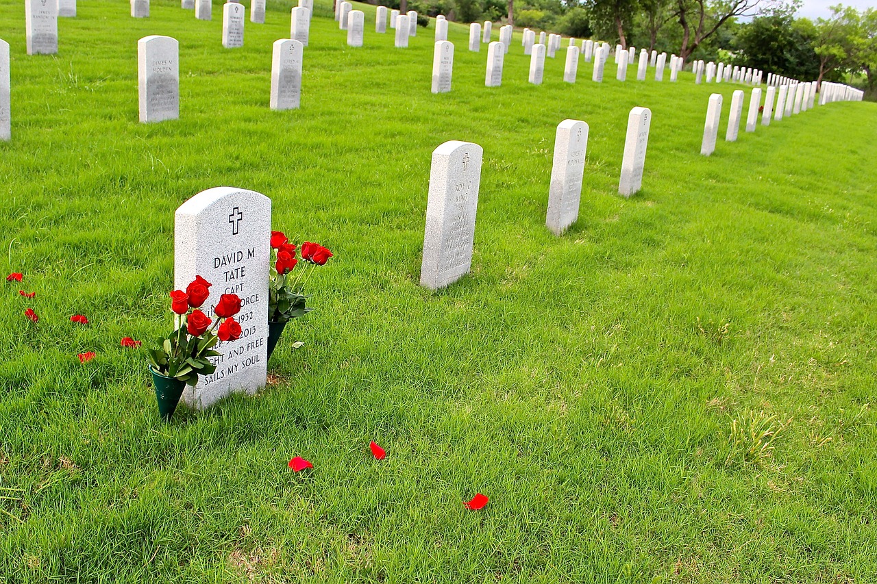 graveyard military cemetery free photo